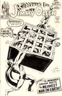 Neal Adams Superman‘s Pal, Jimmy Olsen #148 Cover Original Art (DC, 1972)....