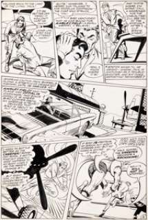  - Steve Ditko et Mike Peppe Beware the Creeper n°5 Original de la page 5 (DC, 1969)....