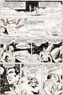  - Jim Starlin, Dick Giordano, and Frank McLaughlin DC Comics Presents #27 Story Page 8 Martian Manhunter Original Ar...