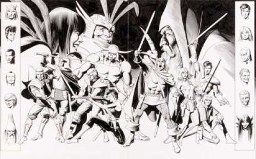  - Brian Bolland Who‘s Who: The Definitive Directory of the DC Universe #4 "Camelot 3000" -