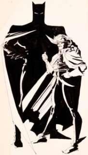 Frank Miller Batman: The Dark Knight Returns - Carrie Kelley/Robin Character Design Illustration Original Art (DC,... | Heritage