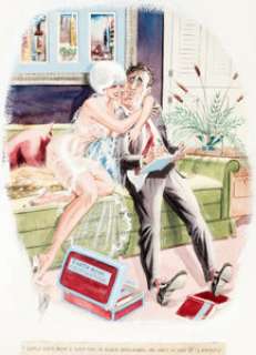  - Bill Ward - Single Panel Gag Cartoon Illustration Original Art (c. 1970s) "Lady, I don‘t think I could -