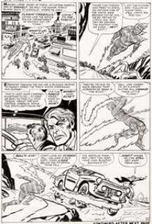 Jack Kirby and Dick Ayers Strange Tales #114 Story Page 10 Human Torch Original Art (Marvel, 1963).... | Heritage