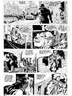 Mitton, Jean-Yves | Mitton, Jean-Yves - Originele pagina - The Phantom - Dood in Brugge - (1991) | Catawiki