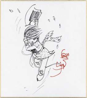 Sanpei Shirato Hand-Drawn Shikishi "Watari" | Mandarake (Big Web)