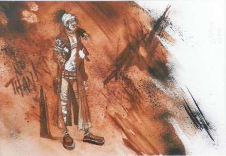 Cromwell. Double illustration originale | BDEnchères