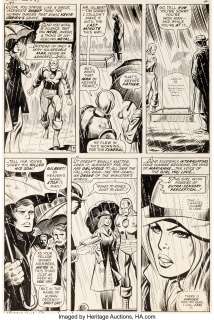 Barry Smith Et Jim Mooney | Iron Man #47 Planche 2 (Marvel, 1972). Barry Smith and Jim Mooney Iron Man #47 Story Page 2 Original Art (Marvel, 1972). | Heritage