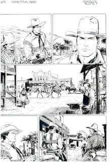 Brindisi, Bruno | Brindisi, Bruno - 3x Tavole Originali - Tex Willer #43 "i cavalieri del Cerchio d’Oro" - (2022) | Catawiki