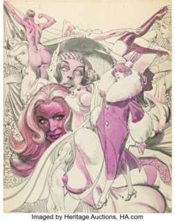 Toth, Alex | Alex Toth Pin-Ups Illustration (Kitchen Sink, 1995).... | Heritage