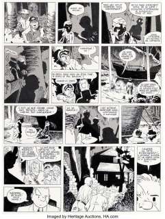 Le Gall, Frank | Frank Le Gall Théodore Poussin, Le Dernier Voyage de l’Amok #13 Page 57 Original Art (Dupuis, 2018). ... | Heritage