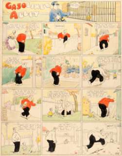 King, Frank - Frank King Gasoline Alley Sunday Comic Strip Original Art dated 11-12-22 (Chicago Tribune, 1922)....