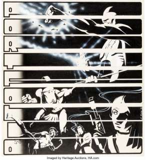 Rude, Steve - Steve Rude Nexus Portfolio Cover Original Art (Capital, 1982)....