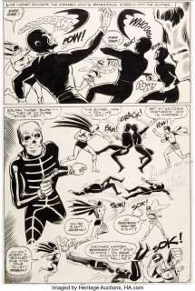 Moldoff, Sheldon - Sheldon Moldoff (as Bob Kane) and Joe Giella Batman #180 Story Page 5 Original Art (DC, 1966)....