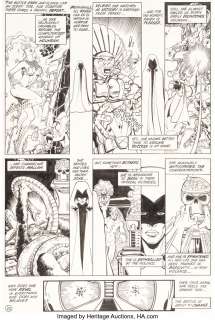 Pérez , George - George Perez and Romeo Tanghal New Teen Titans #31 Story Page 30 Original Art (DC, 1983). ...