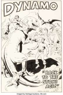 Crandall, Reed - Reed Crandall and Wally Wood Dynamo #1 Splash Page 1 Original Art (Tower, 1966)....