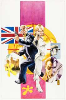 Jones, J. G. - J. G. Jones Codename: Knockout #19 Cover Original Art (DC/Vertigo, 2002)....