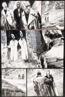 McKean, Dave | Dave McKean Hellblazer #40 Story Page 25 Original Art (DC, 1990).... | Heritage