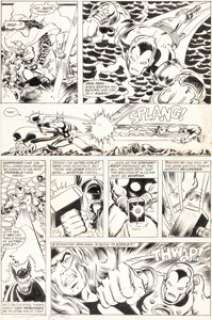 Pérez , George | George Pérez and Ricardo Villamonte Avengers Annual #8 Story Page 32 Original Art (Marvel, 1978).... | Heritage