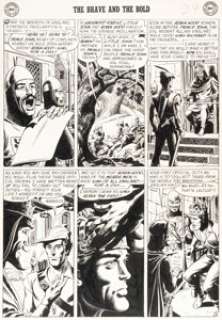 Heath, Russ - Russ Heath The Brave and the Bold #13 Robin Hood Story Page 2 Original Art (DC, 1957). ...