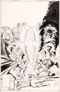 Buckler, Rich | Rich Buckler and Jack Abel All-Star Comics #66 Cover Original Art (DC, 1977).... | Heritage