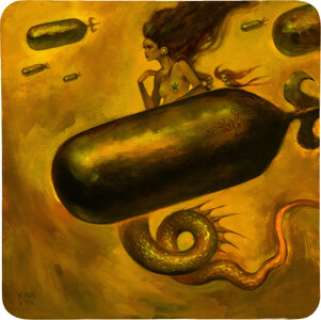 Glenn Barr Fashionale Wrath Painting Original Art (2009)....