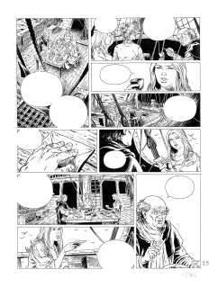 LA PROMESSE DE LA TORTUE, TieKo, tome 2, 2021, planche n°25, encre,… | Bamboo Edition