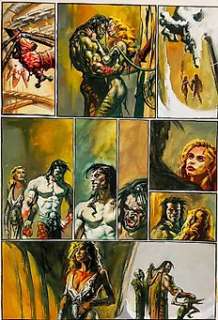 Garres, Rafa | Garres, Rafa - Original colour page - Slaine Lord of the Beasts - (1997) | Catawiki