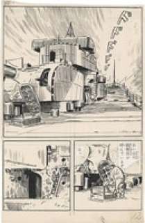 Shigeru Mizuki Hand-drawn Manuscript "Surprise Off the coast of Tsurugi" | Mandarake (Big Web)