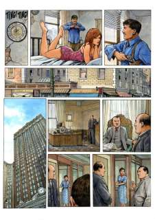 Berlion, Olivier | Berlion, Olivier - Planche originale couleur - Agata T1 - Le Syndicat du crime - (2018) | Catawiki