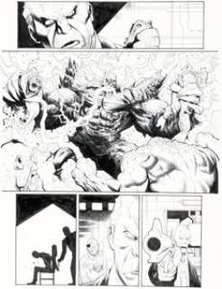 Ryan Ottley and Cliff Rathburn Hulk #6 (773) Story Page 8 Original Art (Marvel, 2022). (Total: 2 Original Art)