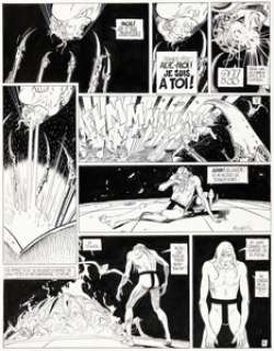 Jean Giraud (Moebius) Une Aventure de John Difool, L’Incal Lumière #2 Story Page 62 Original Art (Les Humanoïdes Associés, 1982). | Heritage