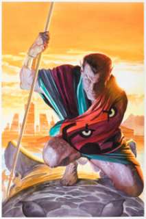 Alex Ross Black Panther #14 Prince Namor Cover Original Art (Marvel, 2022).