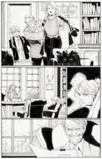 Travis Charest and Richard Friend Wildcats #3 Story Page 6 Original Art (DC, 1999).