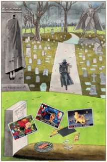 Kevin O‘Neill Marshal Law #6 Splash Page 28 Original Art (Marvel/Epic, 1989).