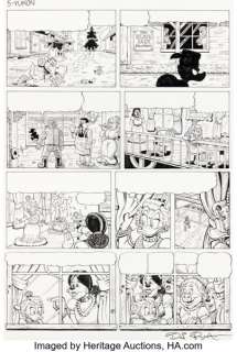 Don Rosa Walt Disney Giant #1 Uncle Scrooge Story Page 5 Original Art (Gladstone, 1995). (Total: 2 Items) | Heritage