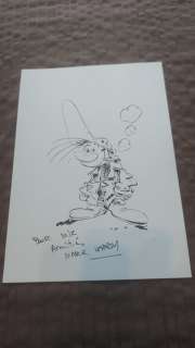 Hardy | Hardy, Marc - Dessin original dédicacé - Pierre Tombal enfant - (1995) | Catawiki