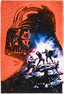 Mike Mayhew Star Wars: Vader Down #1 Variant Cover Original Art (Marvel, 2016).