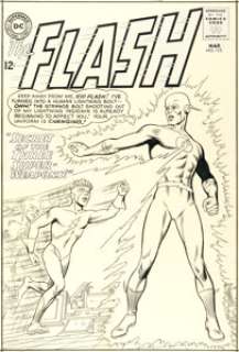 Carmine Infantino and Murphy Anderson The Flash #135 Cover Original Art (DC, 1963). | Heritage