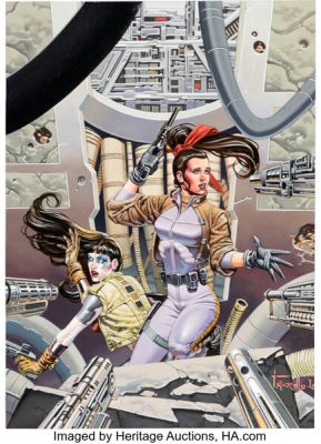 Tomás Giorello Star Wars: Empire #30 Cover Painting Original Art (Dark Horse, 2005). | Heritage