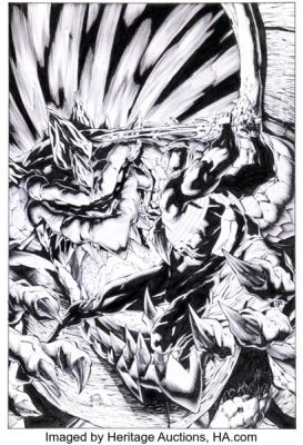 Ryan Stegman and JP Mayer Venom #13 Cover Original Art Group of 2 (Marvel, 2019). (Total: 2 Original Art)