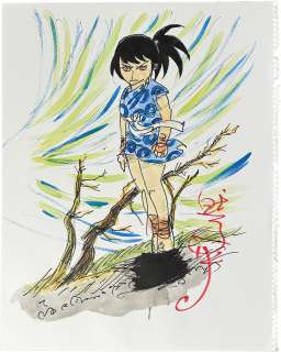 Sanpei Shirato’s Hand-Drawn Color Illustrations of "Kamui Den" Kamui | Mandarake (Big Web)