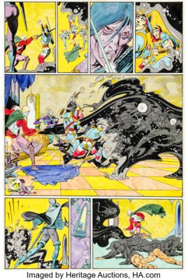 P. Craig Russell Epic Illustrated #4 Elric "The Dreaming City (Part II)" Story Page 11 Original Art (Marvel/Epic, 1980). | Heritage