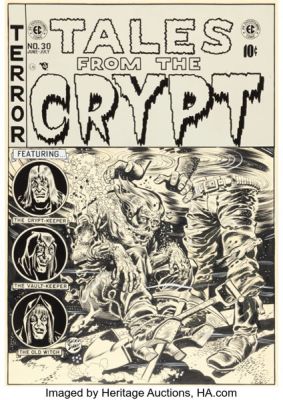 Jack Davis Tales From The Crypt #30 Cover Original Art (EC, 1952). | Heritage