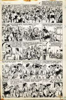 Le Rallic, Étienne | Le Rallic, Étienne - Planche originale - Fanfan la tulipe - (1956) | Catawiki