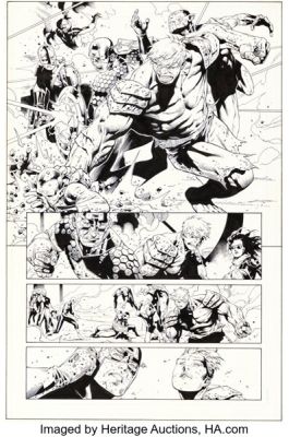 Jim Cheung and John Livesay Young Avengers #12 Story Page 2 Original Art (Marvel, 2006). (Total: 2 Original Art) | Heritage