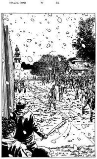 WALKING DEAD Issue #79 Splash Page | ComicConnect