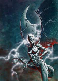 Caza - Le Poids de son regard, illustration Ã  l‘encre…