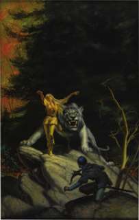 Michael Whelan - "Horn Crown" Paperback Cover Painting Original Art (Daw Books, 1981). Michael Whelan - | Heritage