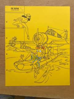 Franka - Dedicase op gele pagina "De Serie" + Map De Serie - (1990/2004) | Catawiki