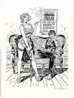 Formosa, Gil - 1 Original drawing - Blueberry - Chihuahua Pearl & Blueberry - 2023 | Catawiki